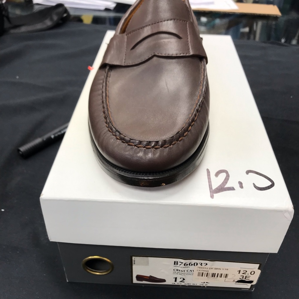 New sebago leather upper in original box